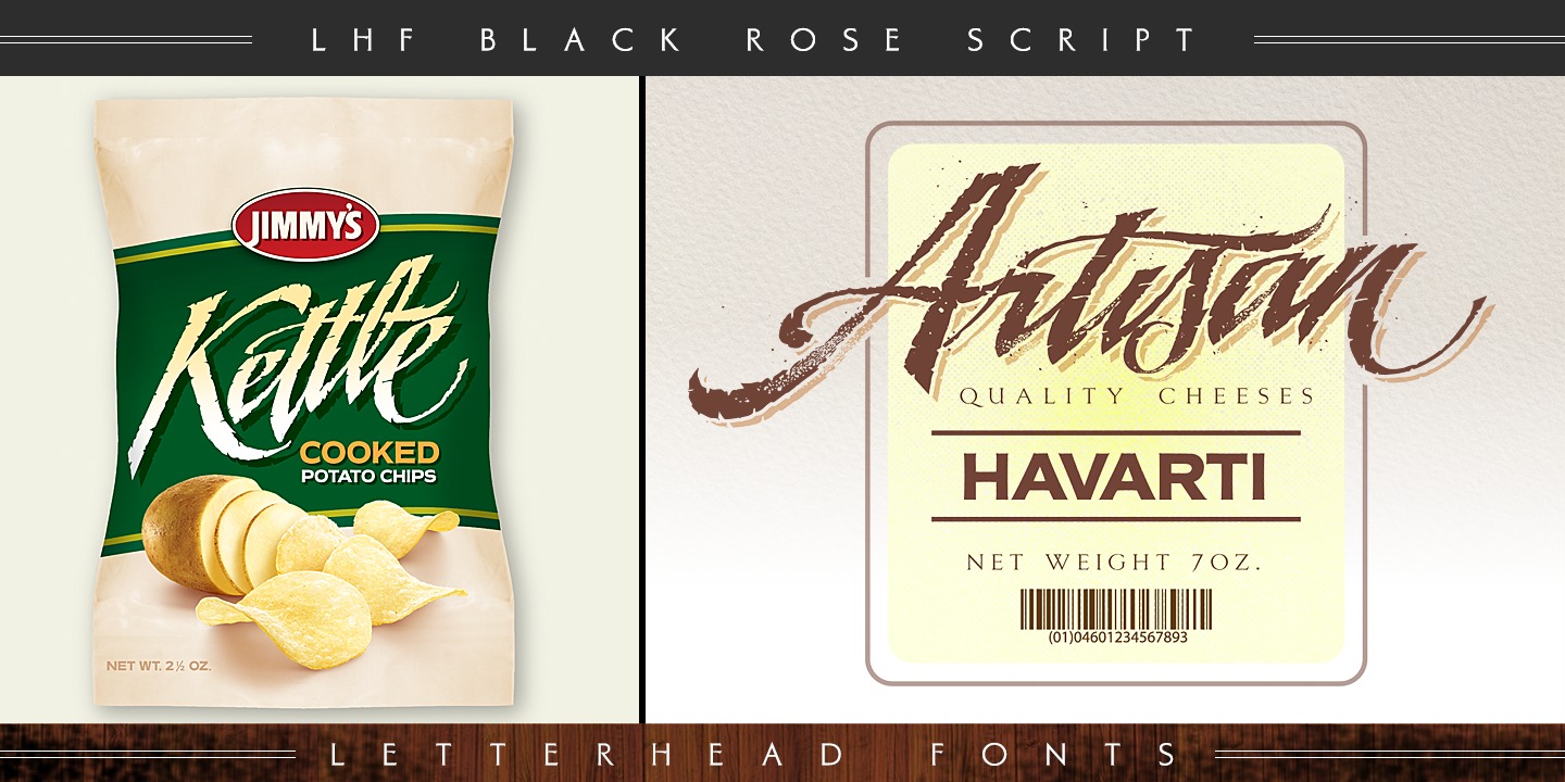 Пример шрифта LHF Black Rose Script Script Shadow